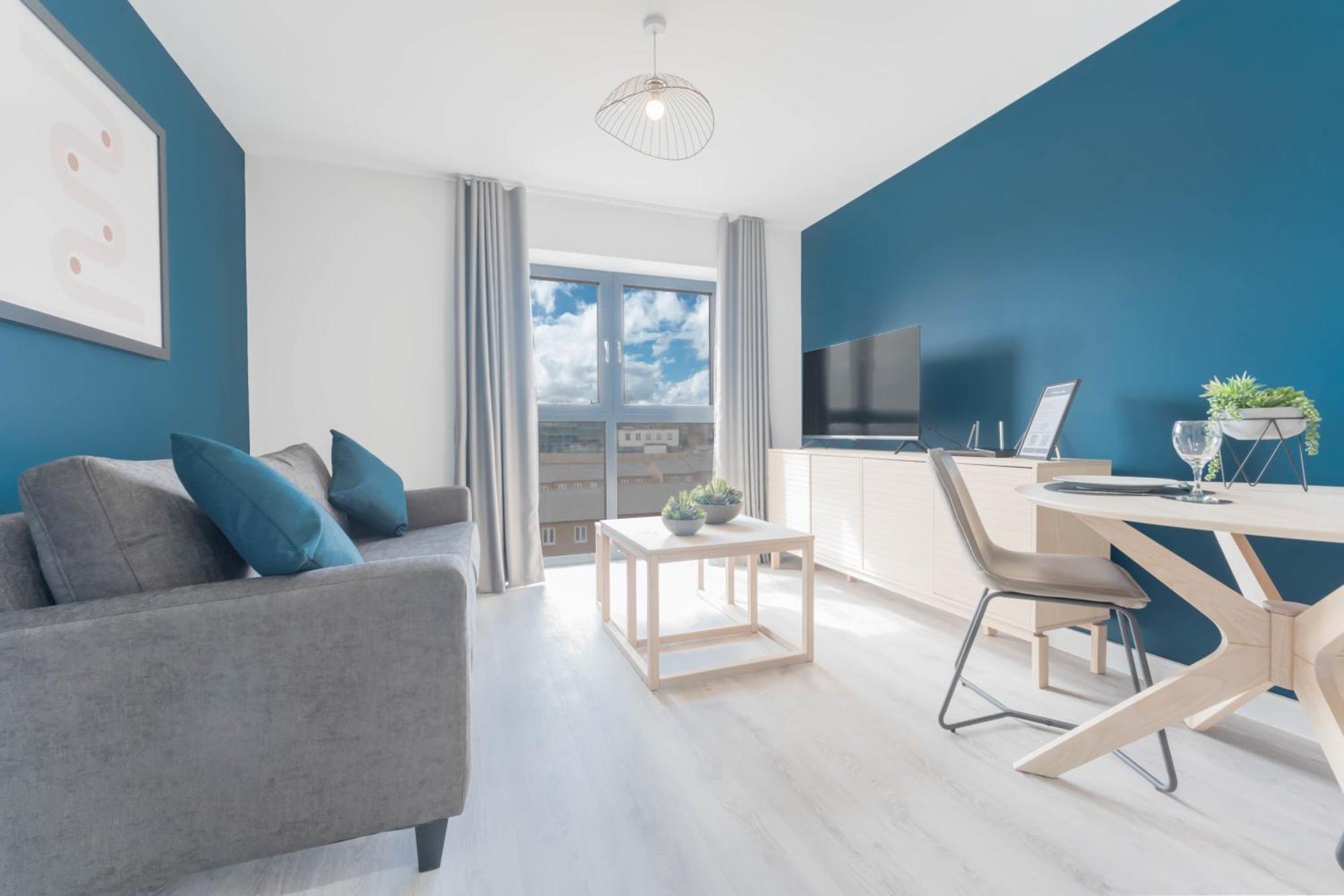Stayzeni, Hardwick House Derby Bright 1 Bed Flat Exterior foto
